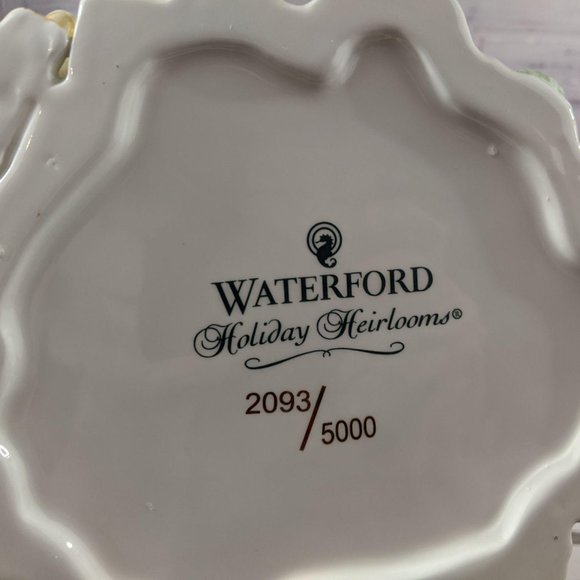 Waterford trimming tree teapot 1st ed holiday heir - Picture 6 of 7